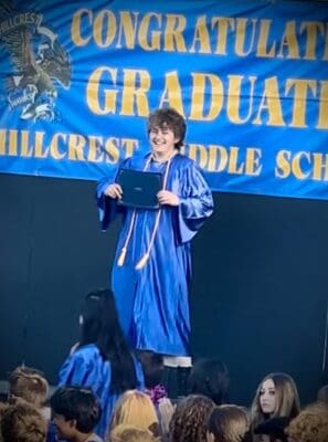 Riv 8th grade graduation diploma