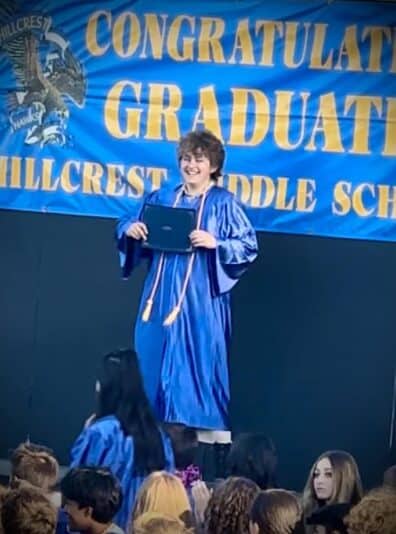 Riv 8th grade graduation diploma